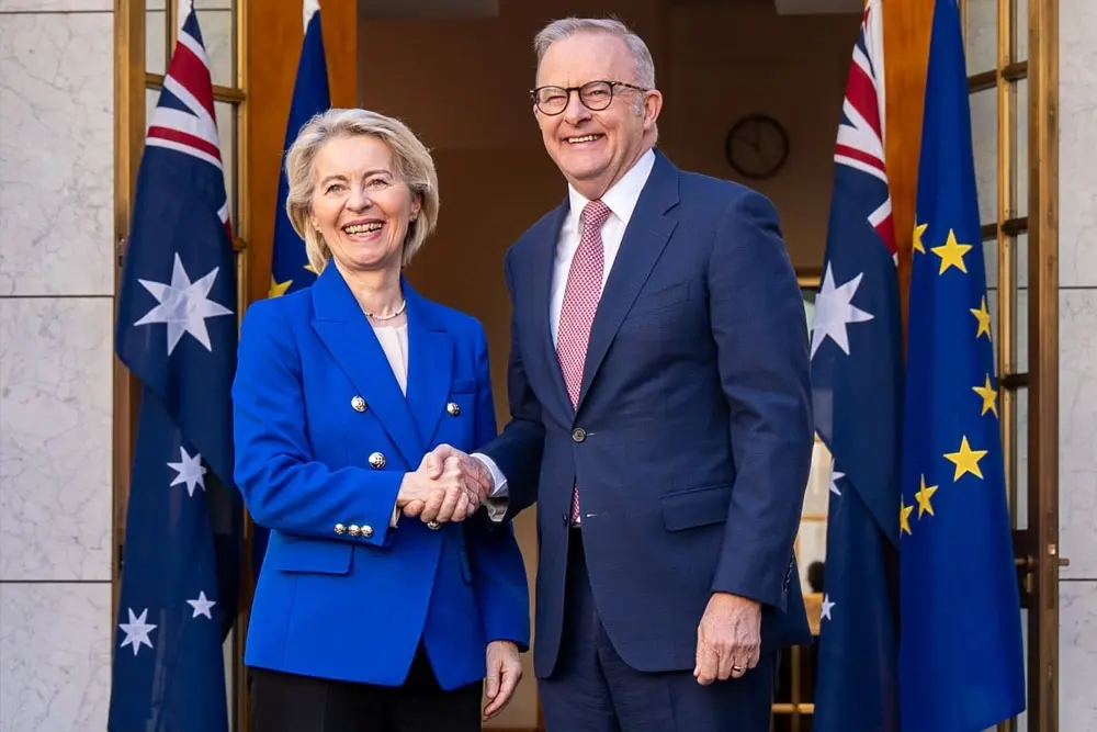 UE-Australia: un acuerdo que mueve 14.700 millones en comercio